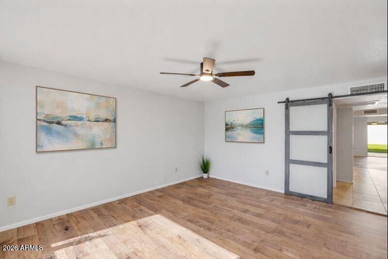 Front Living Room with Art