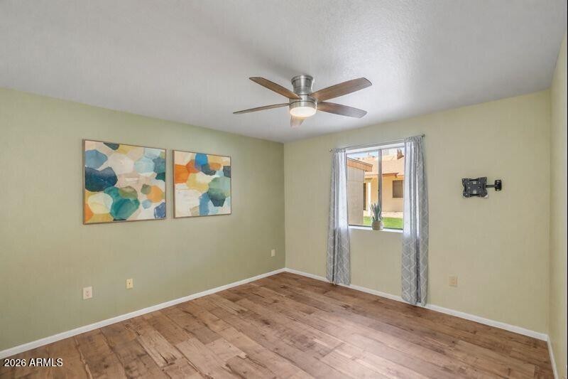 Primary Bedroom with Art