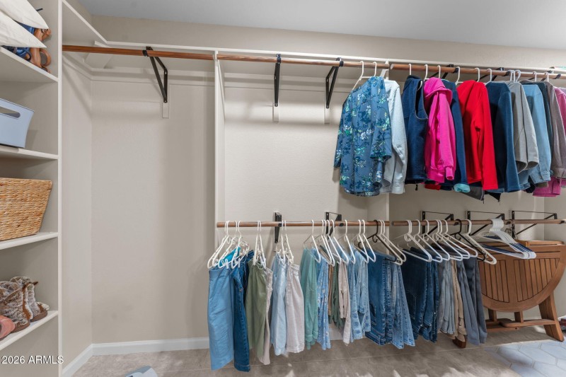 Primary Master Bath and Walk in Closet (