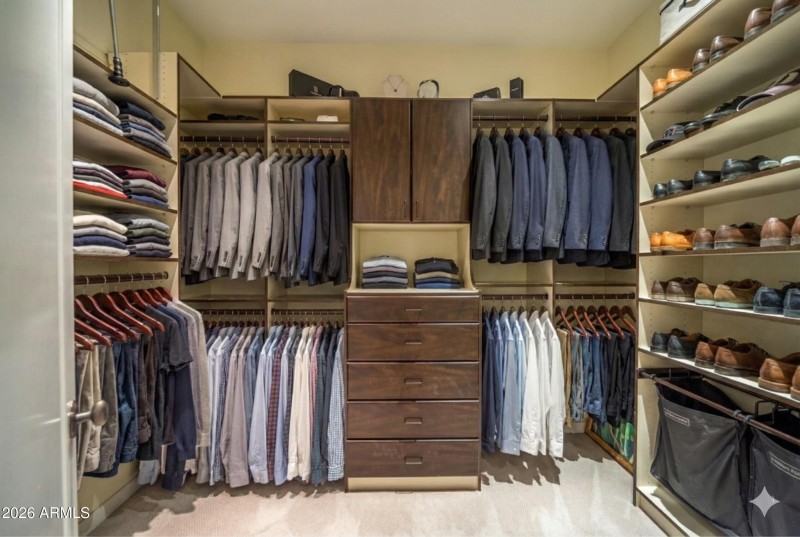 Custom Built His Closet