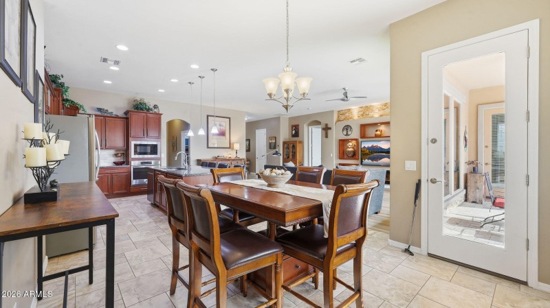 Backyard Access off Dining Room