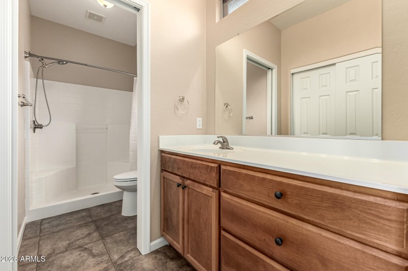 Casita bathroom vanity