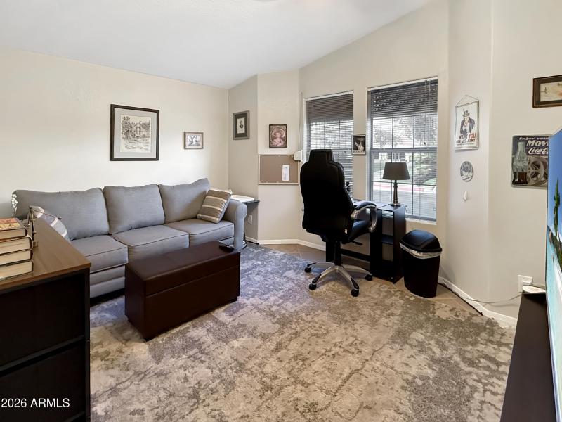 3rd Bedroom turned into a TV room