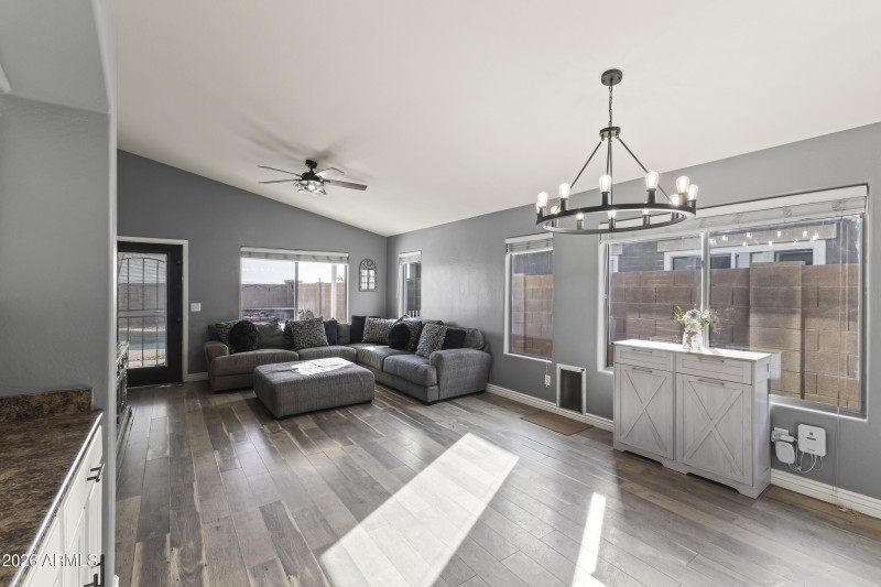 Eating area and Family Room