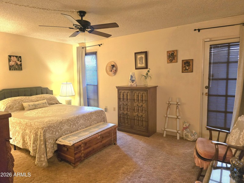 Master Bedroom Other Angle showng door t