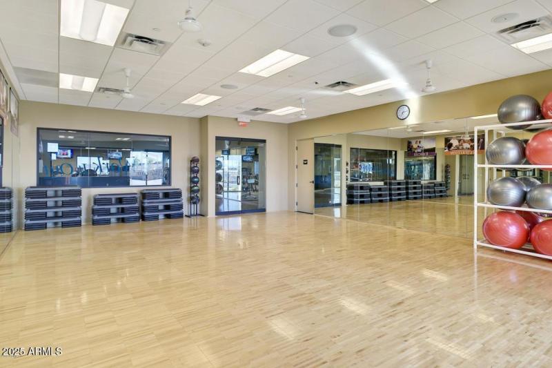 Aerobics and Yoga Room