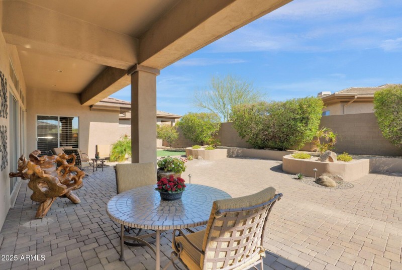 Expansive Covered Patio