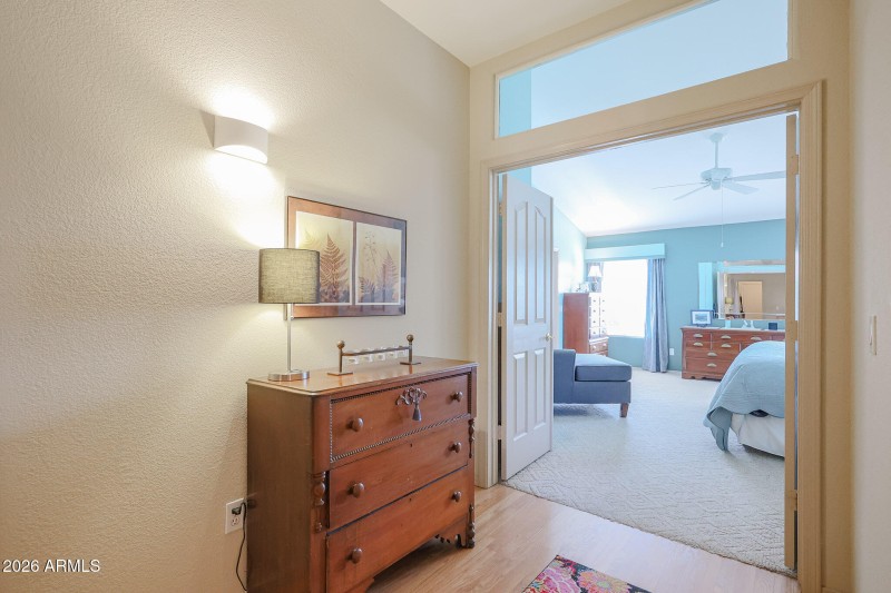 Double Doors to Primary Bedroom