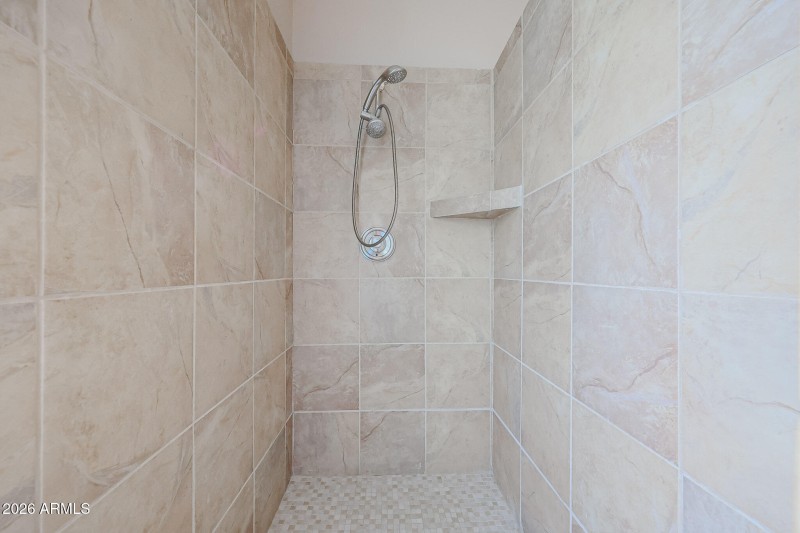Fully Tiled Shower