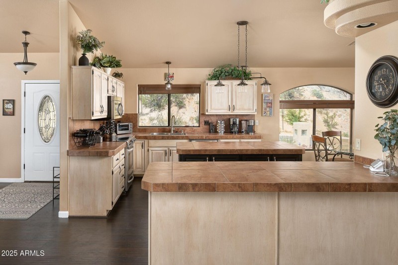 Kitchen View looking north
