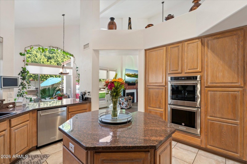 Kitchen with Double Ovens
