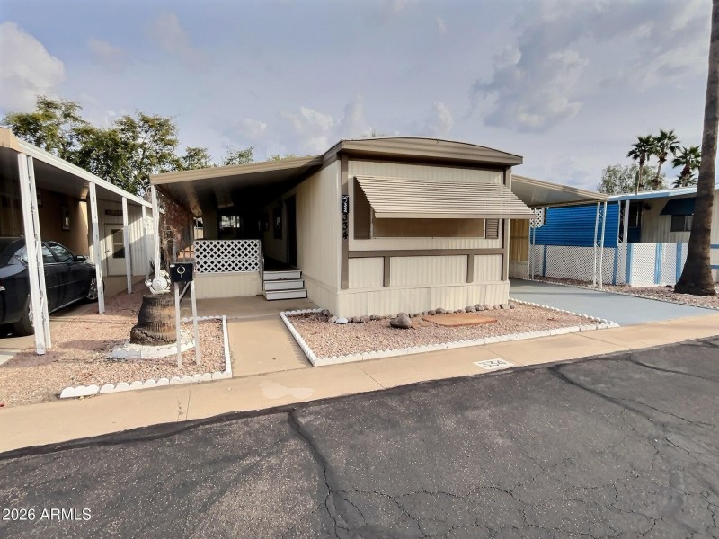 Front Exterior with Covered Porch
