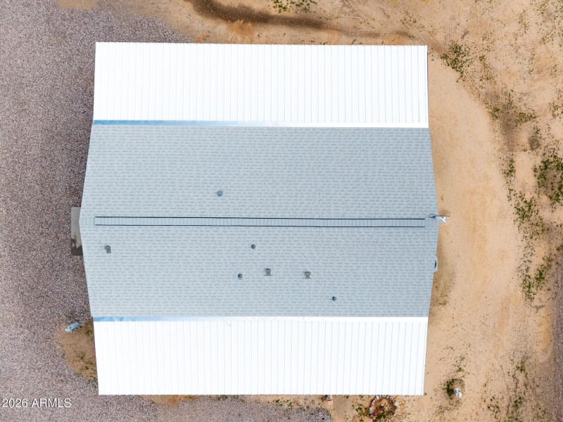 7312 N Reed - UAS House Roof Top Down