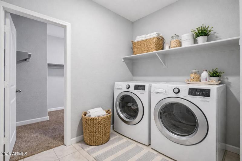 Laundry Virtually Staged