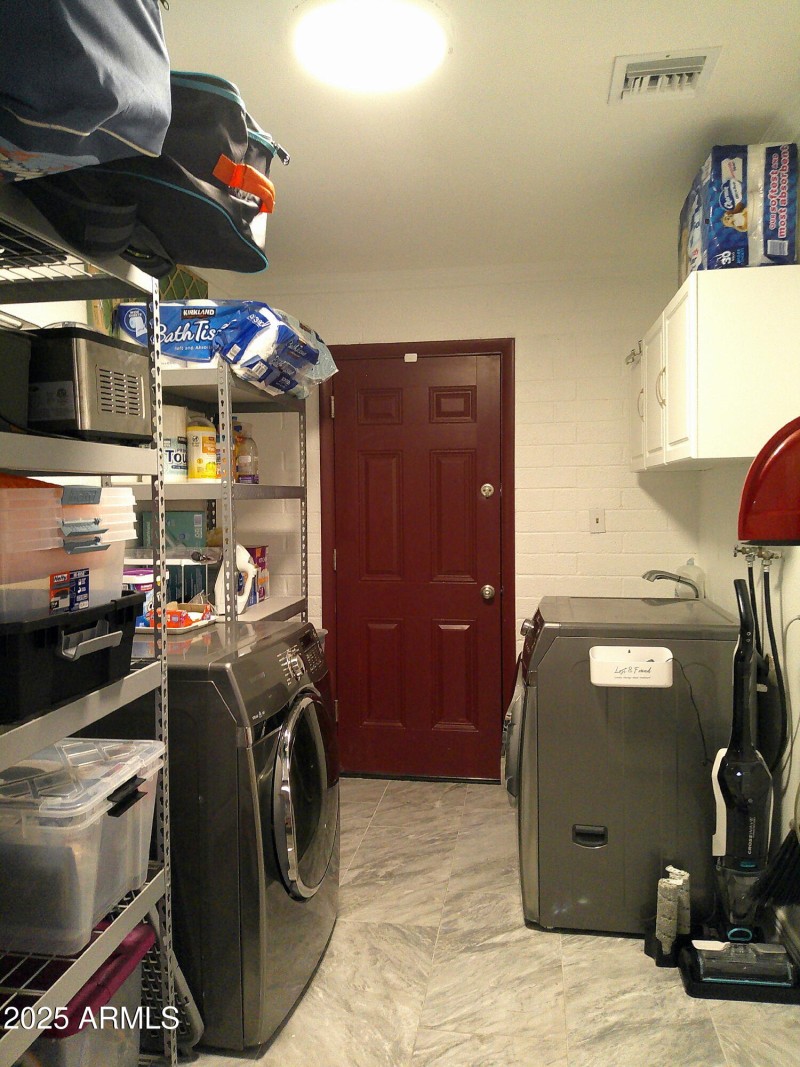 Laundry & Storage Room
