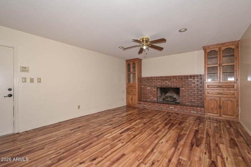 Family Room-Fireplace