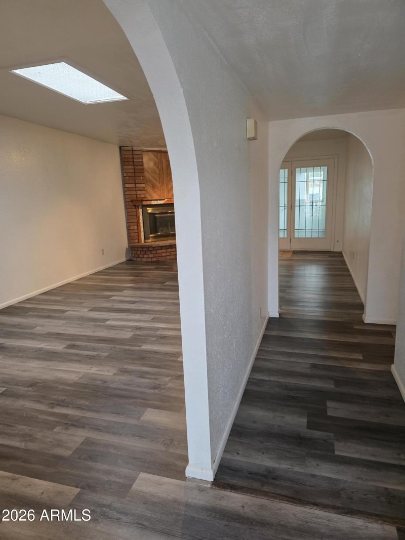 view from front door