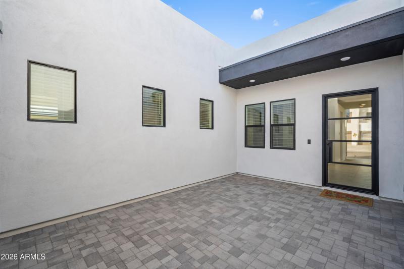 Front courtyard