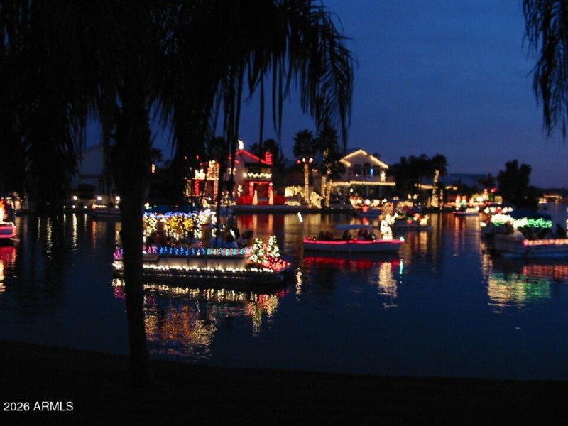 Watch boat parade from your backyard