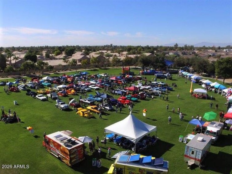 Annual Car Show in The Park