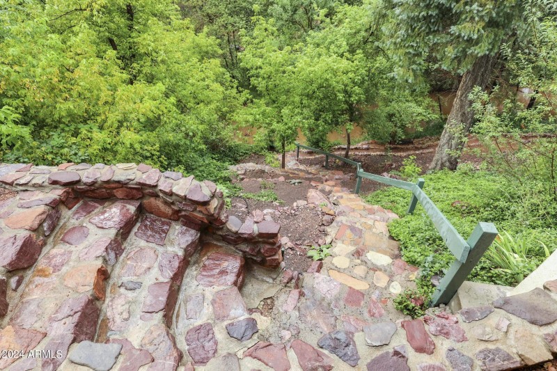 Stairs to Creek