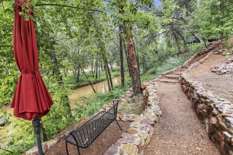Pathway Along Creek