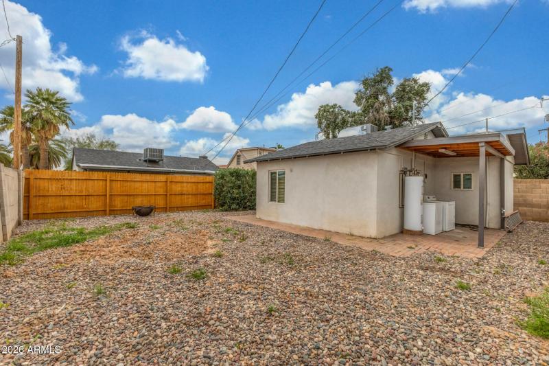 Back Yard of Second House