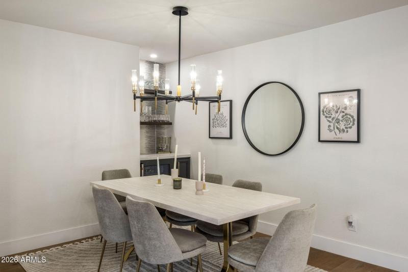 Dining with a new bar