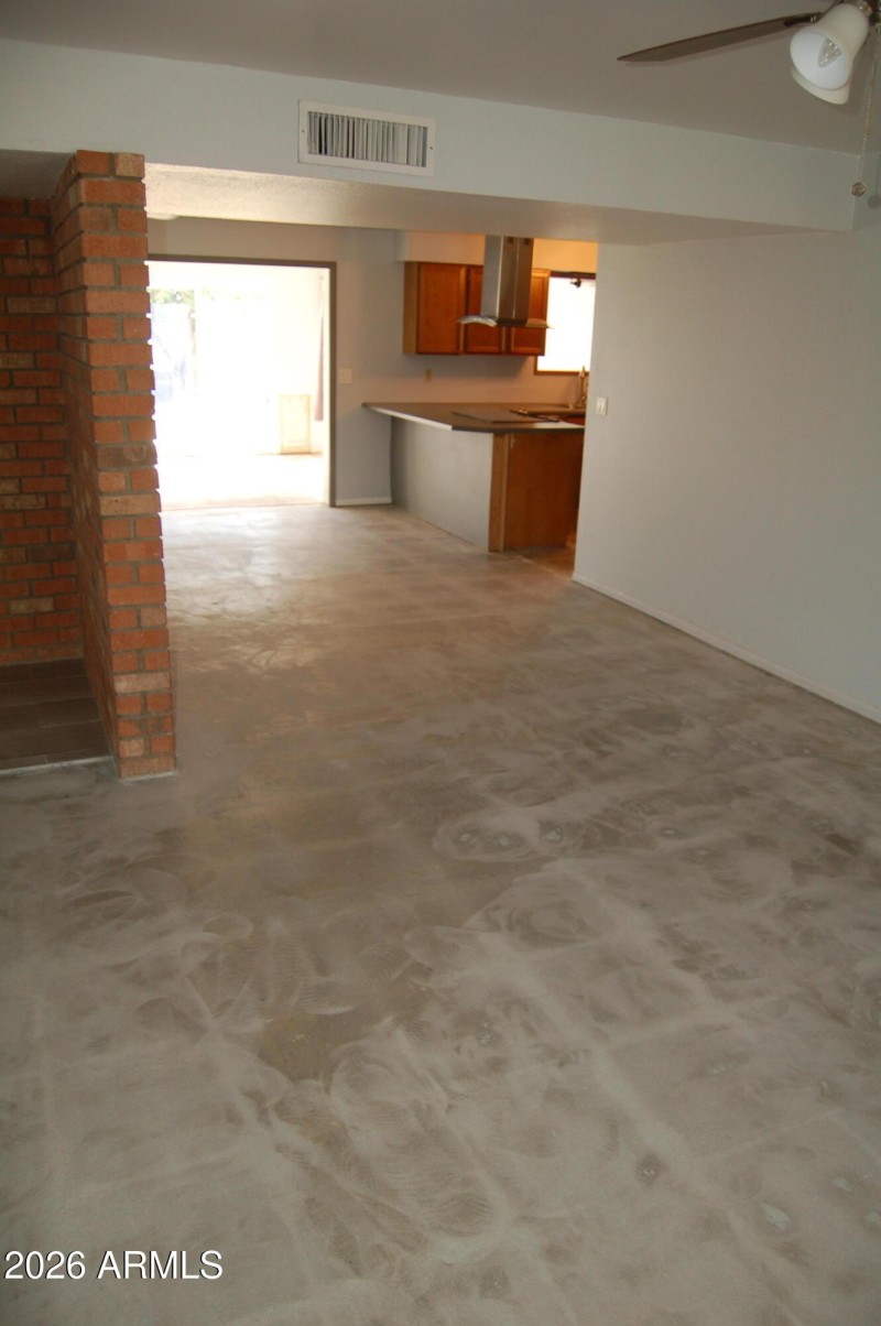 View from front door