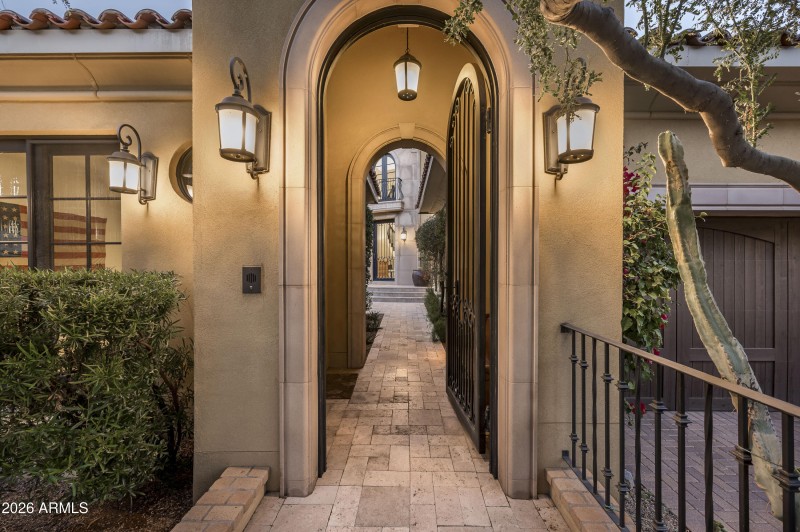 Courtyard Entry gate