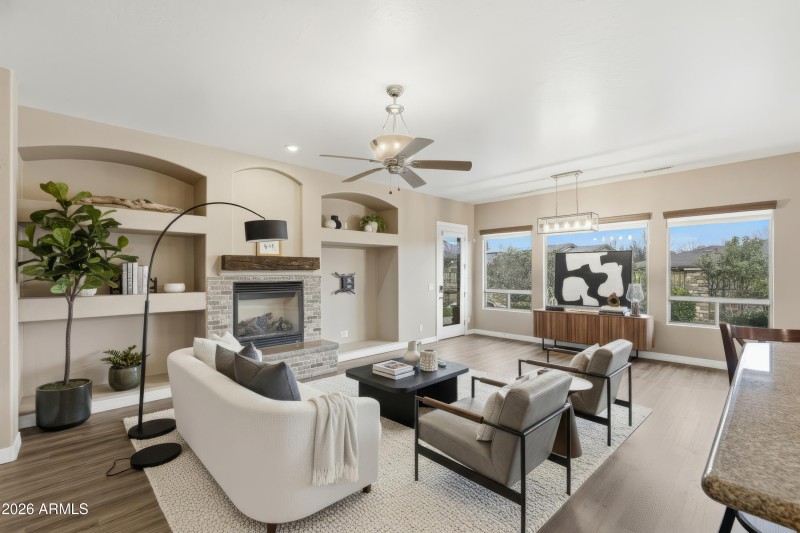 Living Room - Virtually Staged