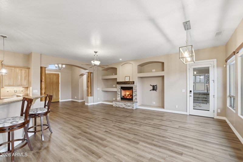 Kitchen to Living Room