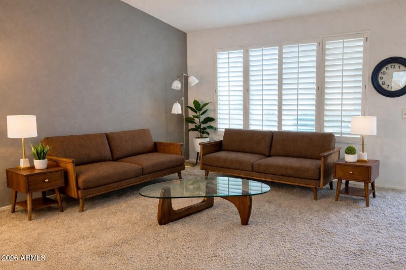 Virtual Staging in Great room