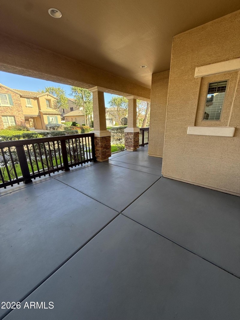 front courtyard