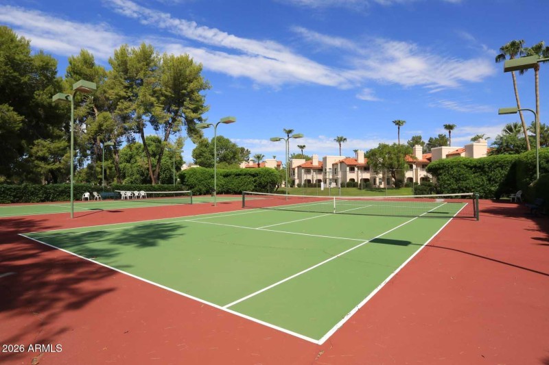 The Villages-Lighted Tennis Courts