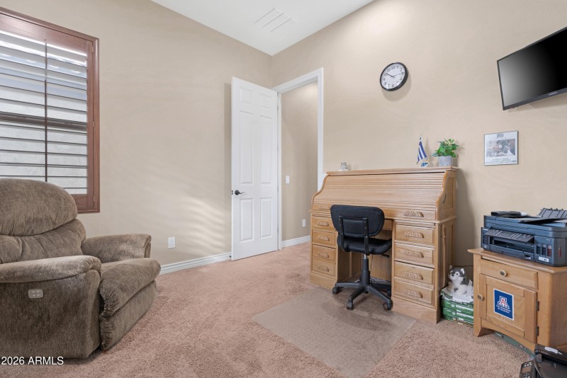 Bedroom 1 with Walk in Closet