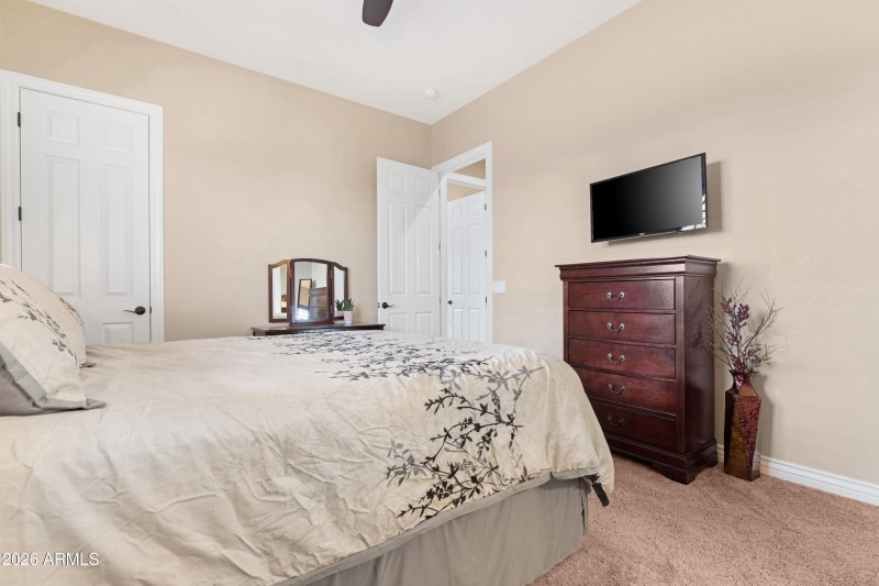 Bedroom 2 with Walk in Closet