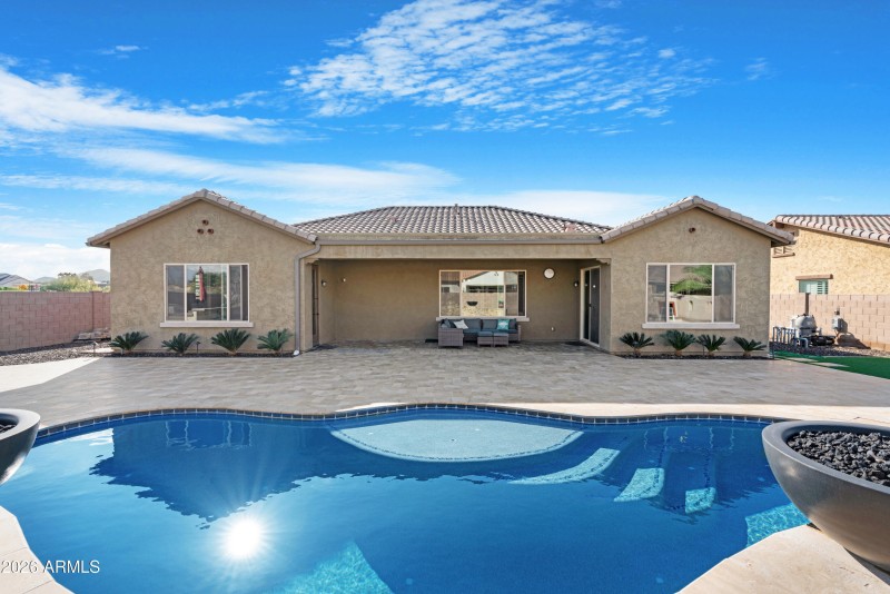 Oversize Lot with Pool