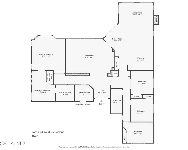 16635 S 12th - Floor Plan