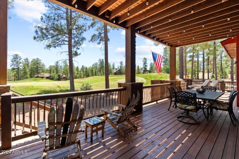 Covered Back deck