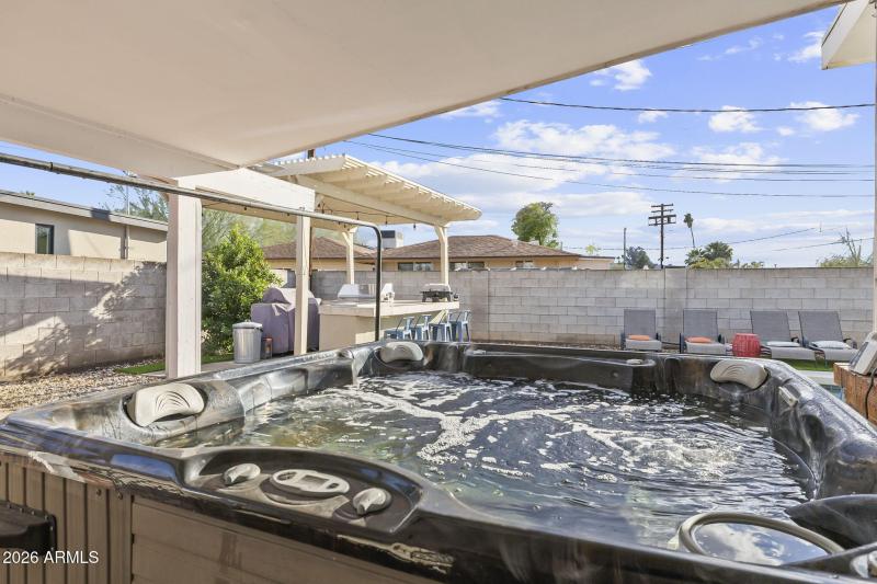Rear Patio