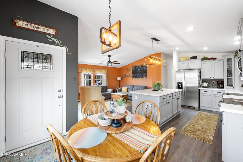 Dining Room to Living Room