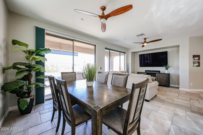 View from Dining Area