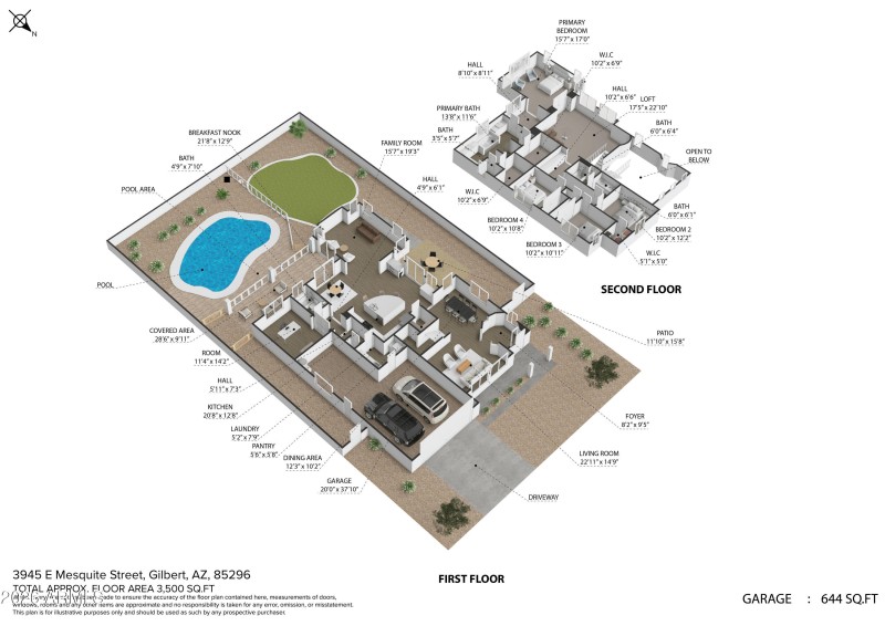 Mesquite Floor-plan 3D