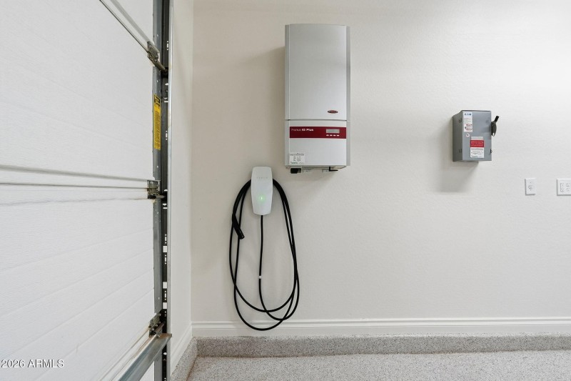 Solar and Tesla charger