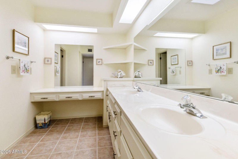 Primary suite bathroom