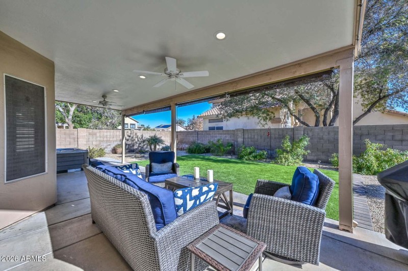 Covered Patio-Backyard