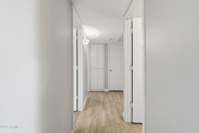 Hallway to bedrooms