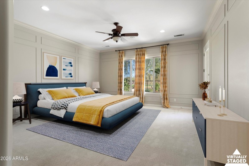 35-Primary Bedroom - Staged