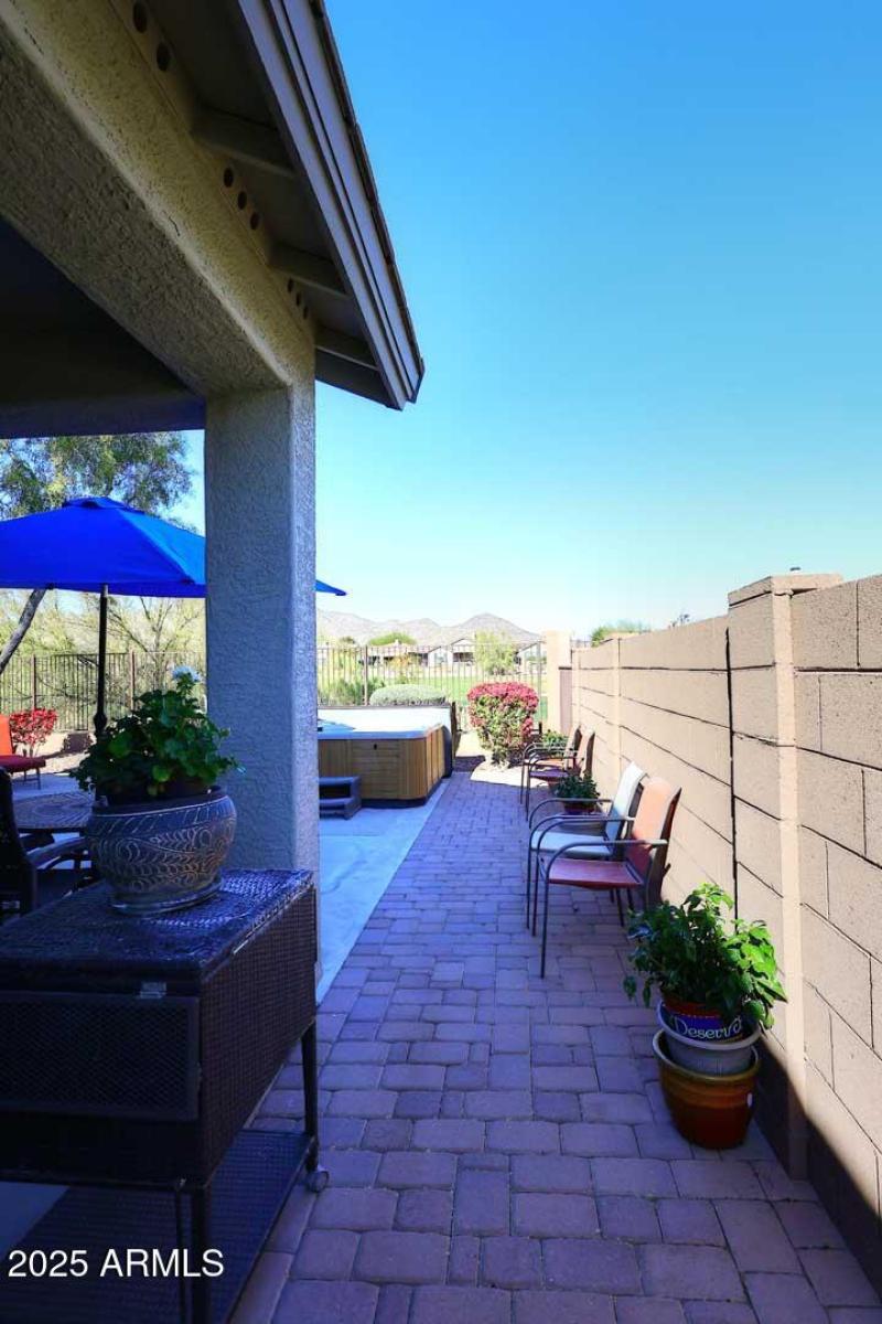Side Yard Pavers
